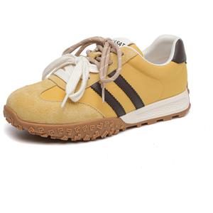 Низкие повседневные туфли женские ST&SAT, Yellow