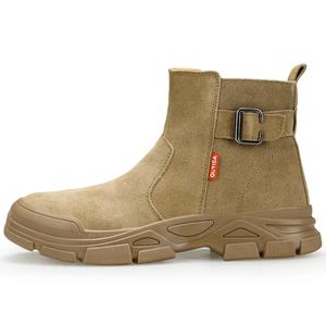 Blue Gull Shield Ударопрочные теплые высокие кроссовки для активного отдыха унисекс коричневого цвета