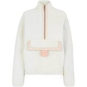 FENDI Куртка FW22 женская белая, White