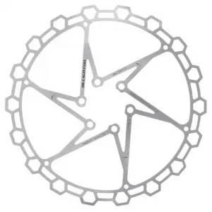 Тормозной диск Alligator Diamond 6B, серебряный