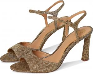 Туфли Vince Camuto Women's Lilah Ankle Strap High Heel Sandal, Light Bronze
