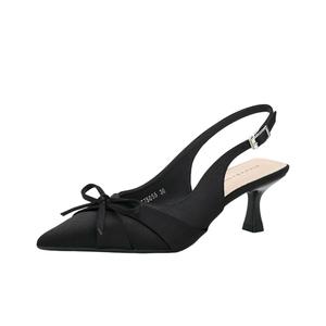 BIGTREE Женские туфли на высоком каблуке Apricot/Black