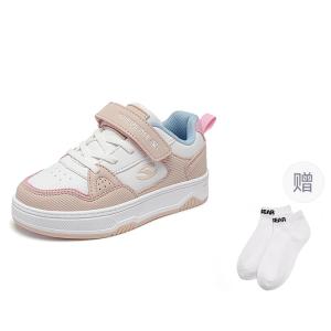 HOBIBEAR Низкие, амортизирующие, износостойкие детские кроссовки для повседневной носки, розовые