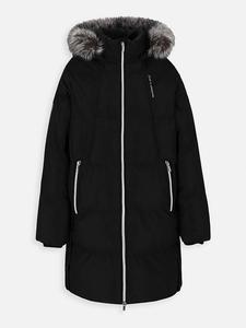 Lemon explore Стеганое пальто черного цвета