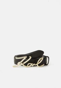 Ремень KARL LAGERFELD K/SIGNATURE BELT, Black/Gold-Coloured/Black