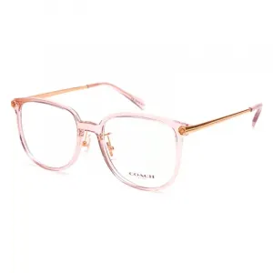 COACH Очки нестандартной формы для женщин розовые, Pink