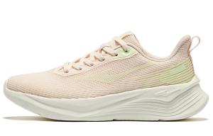 Эрке Быстрая амортизирующая износостойкая низкая беговая обувь женская ракушечно-розовая