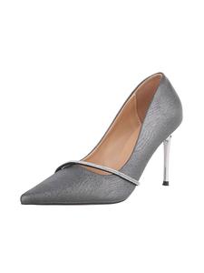 Ital-Design Туфли-лодочки в черно-серебристом цвете