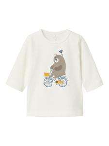 Рубашка с длинным рукавом name it, белый