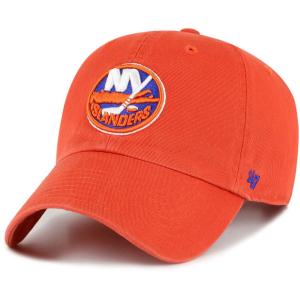 Мужская регулируемая кепка оранжевого цвета '47 New York Islanders Clean Up