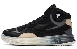 FX-22 Винтажные баскетбольные кроссовки мужские среднего размера, черные/пепельные Fila Fusion