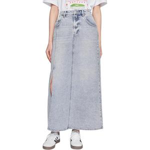 Lee Джинсовая длинная юбка Light Blue