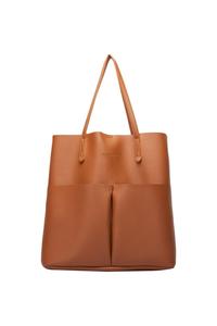 Большая сумка-тоут Annalize Xl Claudia Canova, коричневый