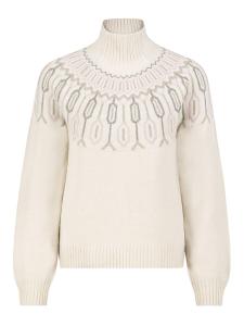 Свитер Sublevel, кремовый/темно-бежевый