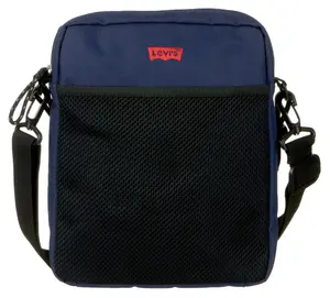 Сумка через плечо Levi's "Dual Strap North-South Crossbody", со съемными лямками, цвет морской волны