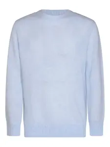 Свитер с круглым вырезом Nn06, синий