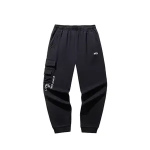 ANTA Спортивные брюки Lifestyle Collection вязаные мужские базовые черные