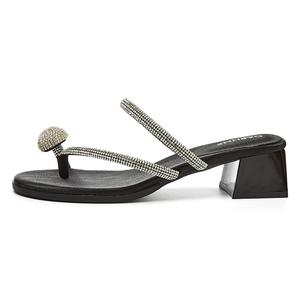 Шлепанцы женские DAPHNE, Black