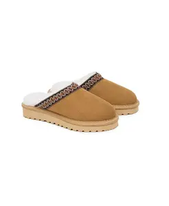 Босоножки из овчины с тесьмой Celtic & Co., розовый