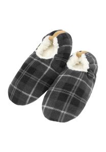 1 пара мужских тапочек в клетку normani, серый