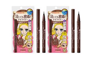 Водостойкие подводки для глаз Waltz Tear легко растушевываются 0,4 мл KISSME