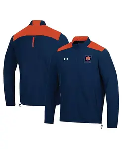 Мужская полузиповая толстовка Auburn Tigers 2023 Motivate в темно-синем цвете Under Armour
