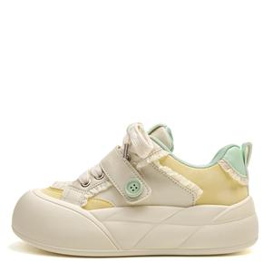 Износостойкие противоскользящие кроссовки Low Top Skateboard для женщин Far waves, желтый