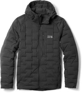 Толстовка с капюшоном Stretchdown - Мужская Mountain Hardwear, черный