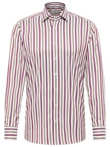 Рубашка Slim Fit красного цвета Eterna