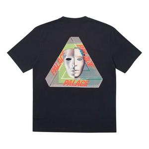 Футболка PALACE Human Face Mask Short Sleeve Unisex Black, черный