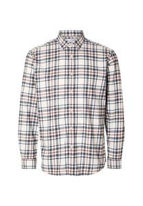 Рубашка с длинным рукавом SELECTED, цвет Eierschal