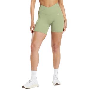 Женские спортивные шорты Светло-шалфейный GYMSHARK