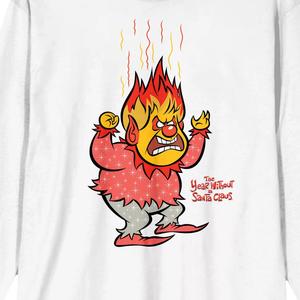 Мужская футболка «Год без Санта-Клауса» Heat Miser Licensed Character