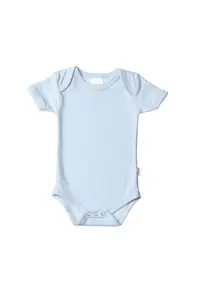 Боди Liliput с короткими рукавами "Синий" и практичными кнопками, голубой