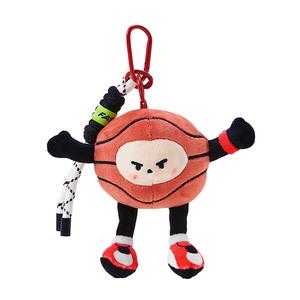 Милый баскетбольный футбольный малыш тысячи шариков куклы плюшевый кулон 12см высота A little tide to play