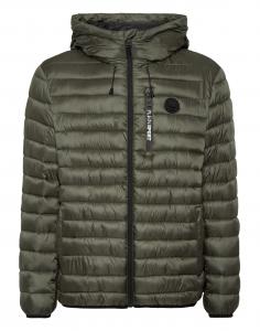 Plein Sport Межсезонная куртка 'Tiger' в цвете Olive