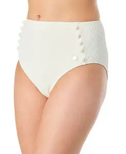 Женские плавки-бикини La Vie A La Mer с пуговицами по бокам CeCe, слоновая кость/кремовый