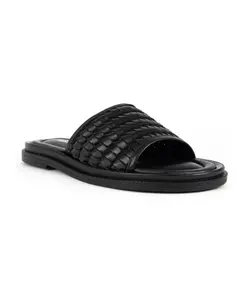 Открытые домашние тапочки Sergio Moretti, черный