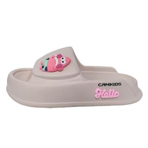 Противоскользящие, дышащие, легкие, амортизирующие шлепанцы для детей CAMKIDS, розовый