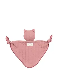 Стёганое одеяло с кошачьей головой Teddy & Minou, розовый