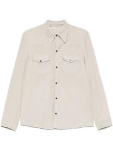 Замшевая куртка Salvatore Santoro, нейтральный