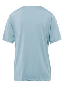 GOLDNER Футболка. Футболка в хорошем состоянии, из ткани синего цвета, хорошо сохраняющей форму