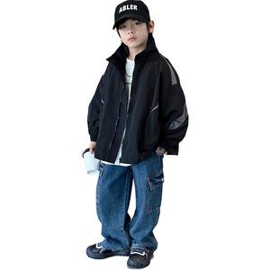 Куртка школьная Stand Collar Moderate EASTERN CAMEL, черный