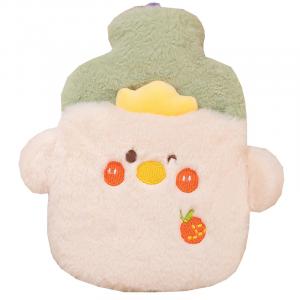 Плюшевый мишка-грелка для рук, высота 19см/26см Howard, белый