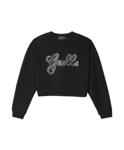 Черная толстовка с вышивкой. Gaã«Lle Paris, черный