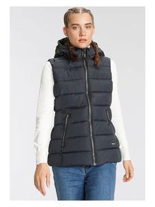 Icepeak Стеганый жилет темно-синего цвета