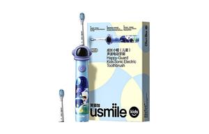 Электрическая зубная щетка q3s звуковая вибрирующая профессиональная защита от кариеса детская щетка для детей Usmile