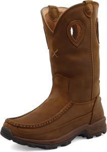 Мужские повседневные ковбойские туфли Twisted X в стиле Hooey Loper, светло-серые