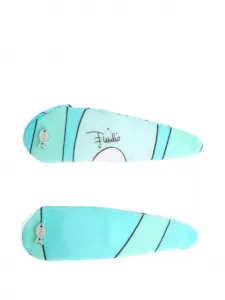 Заколка для волос с мраморным принтом (набор из двух штук) Pucci, синий