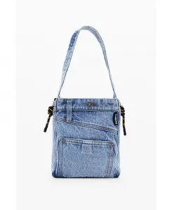 Женская джинсовая сумка-тоут Medium Desigual, синий